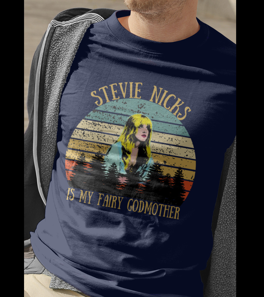 Stevie Nicks Is My Fairy Godmother Vintage Love T-Shirt