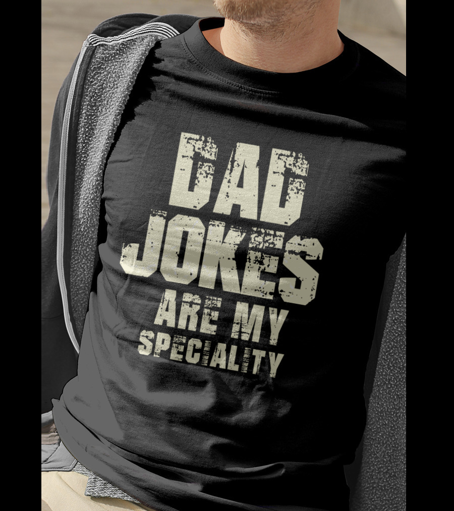 Dad Jokes Are My Speciality Retro T-Shirt