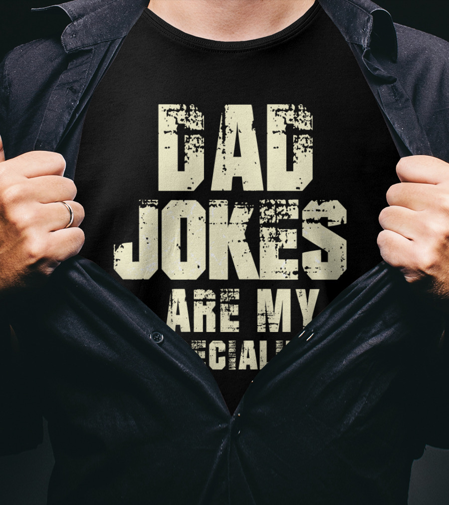 Dad Jokes Are My Speciality Retro T-Shirt