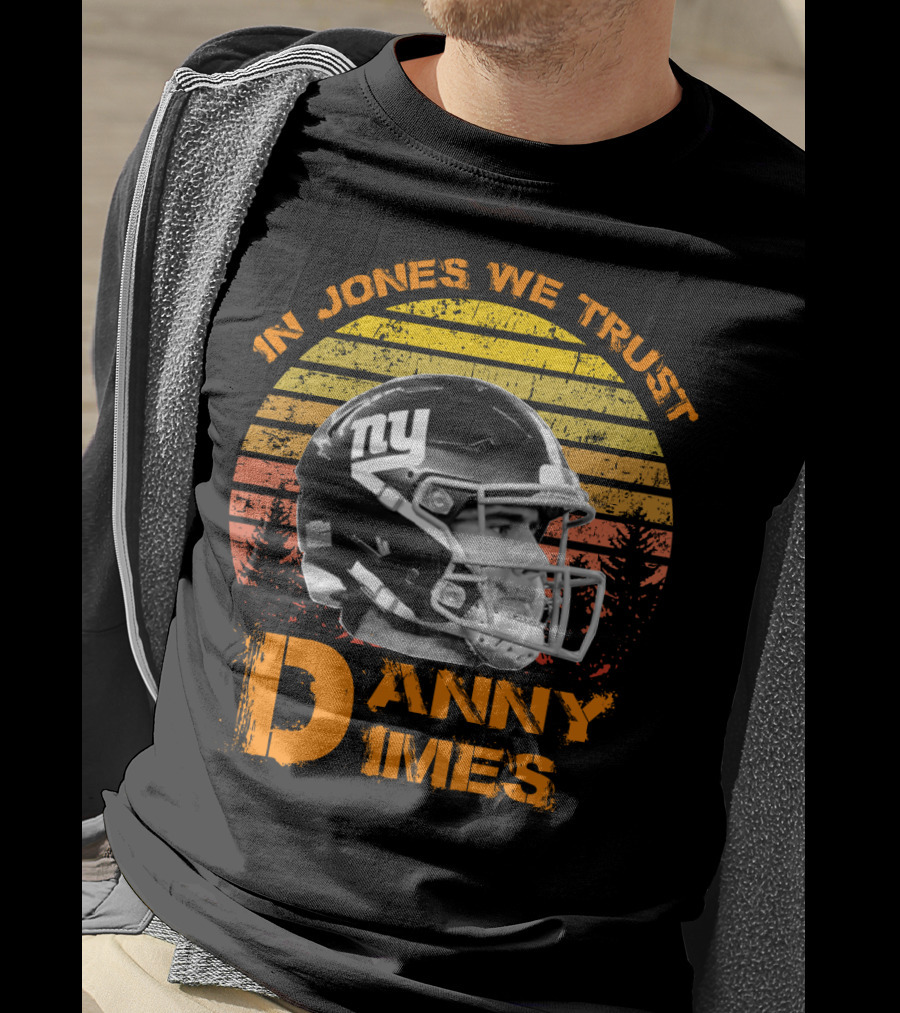 In Jones We Trust Danny Dimes NY Football QB 8 T-Shirt
