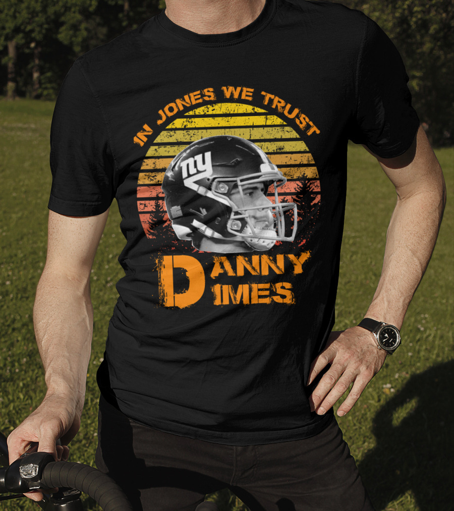 In Jones We Trust Danny Dimes NY Football QB 8 T-Shirt