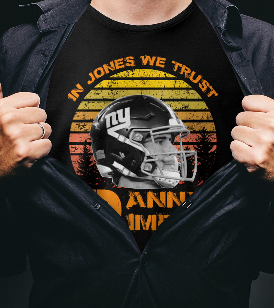 In Jones We Trust Danny Dimes NY Football QB 8 T-Shirt