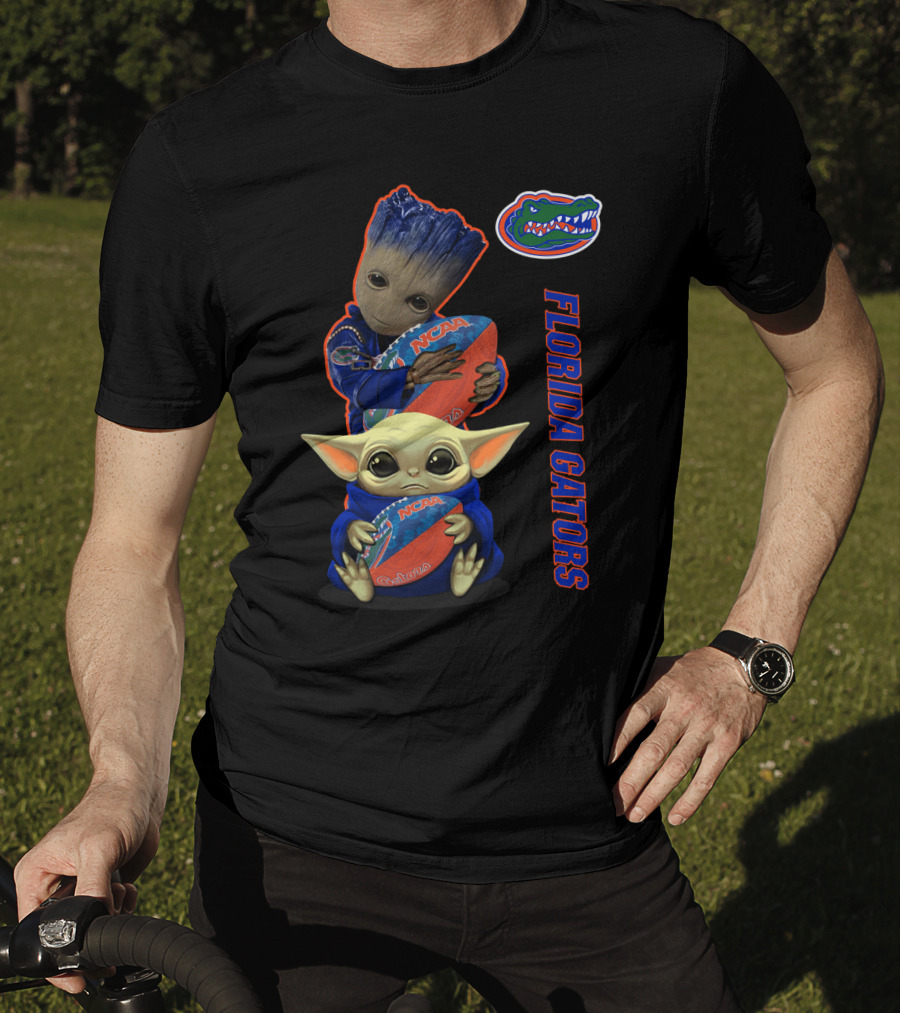 Florida Gators Ncaa Football Baby Alien And Tree Character T-Shirt