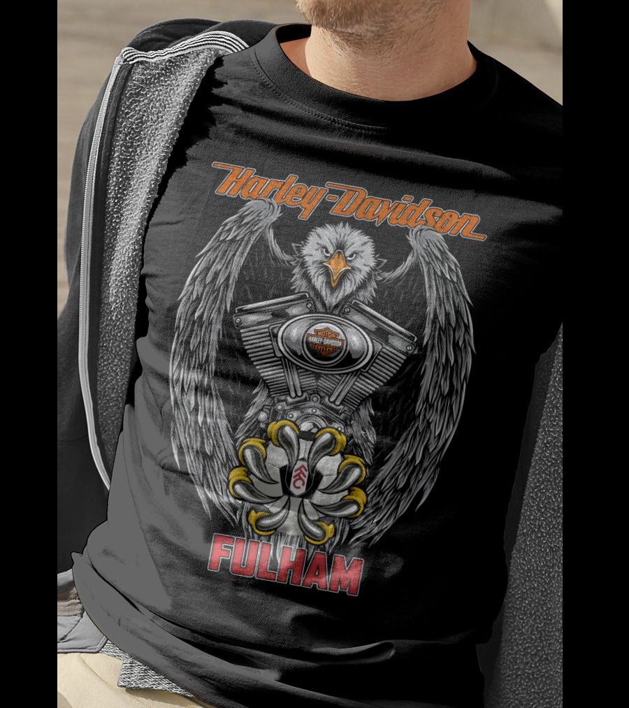 Harley Davidson Fulham Eagle Engine T-Shirt