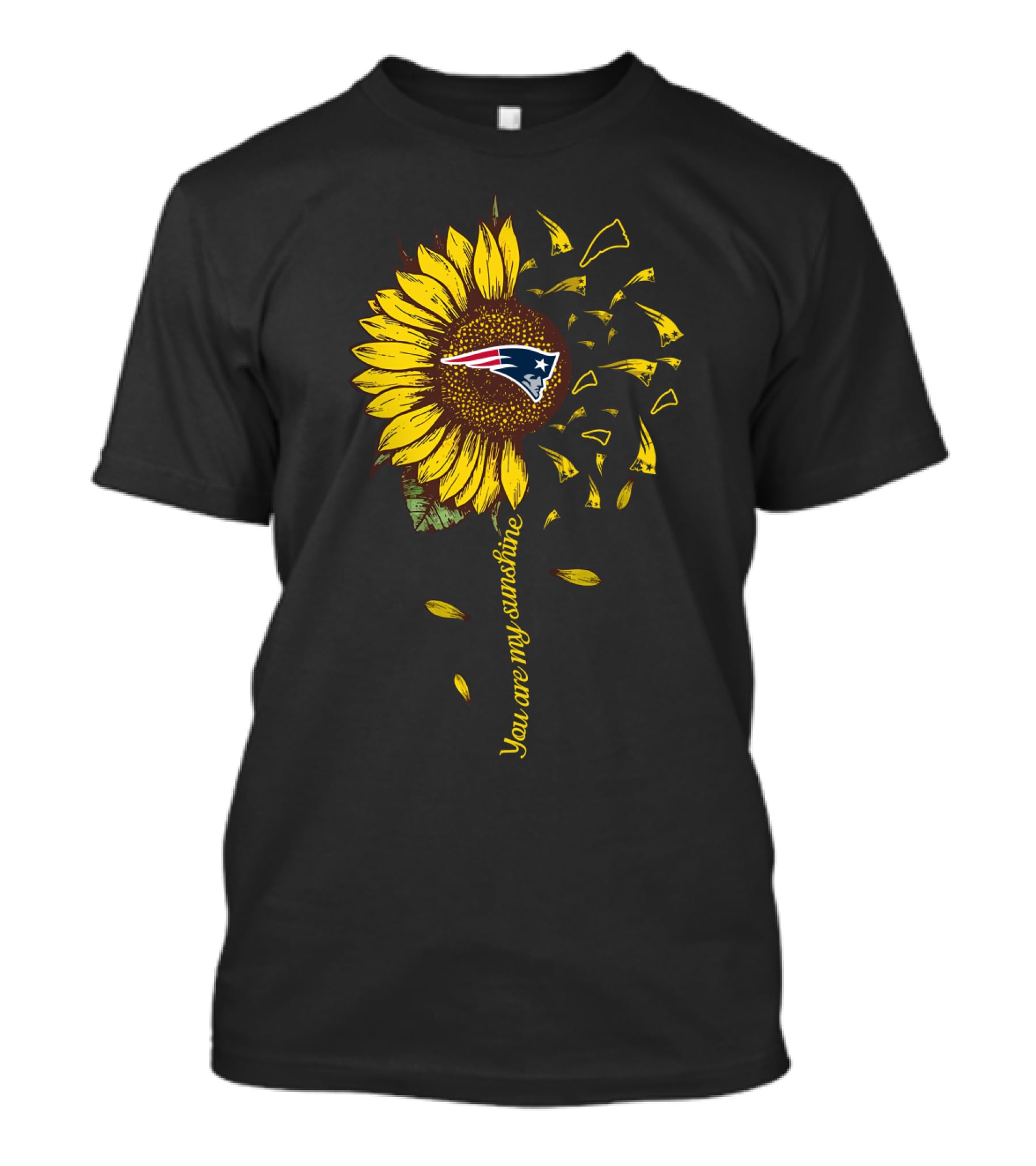 Nfl Nep You Are My Sunshine Sunflower Patriots T-Shirt