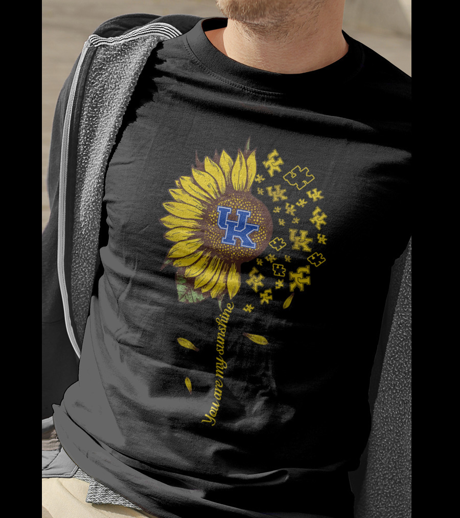 You Are My Sunshine Uk Ncaa Sunflower T-Shirt