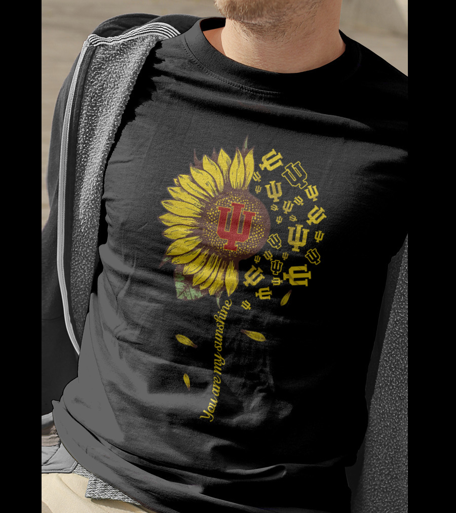 Indiana University Sunflower You Are My Sunshine T-Shirt
