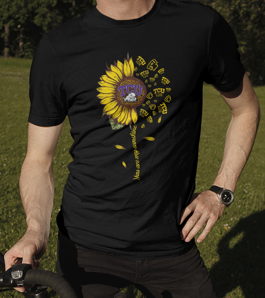 Tcu You Are My Sunshine Sunflower T-Shirt