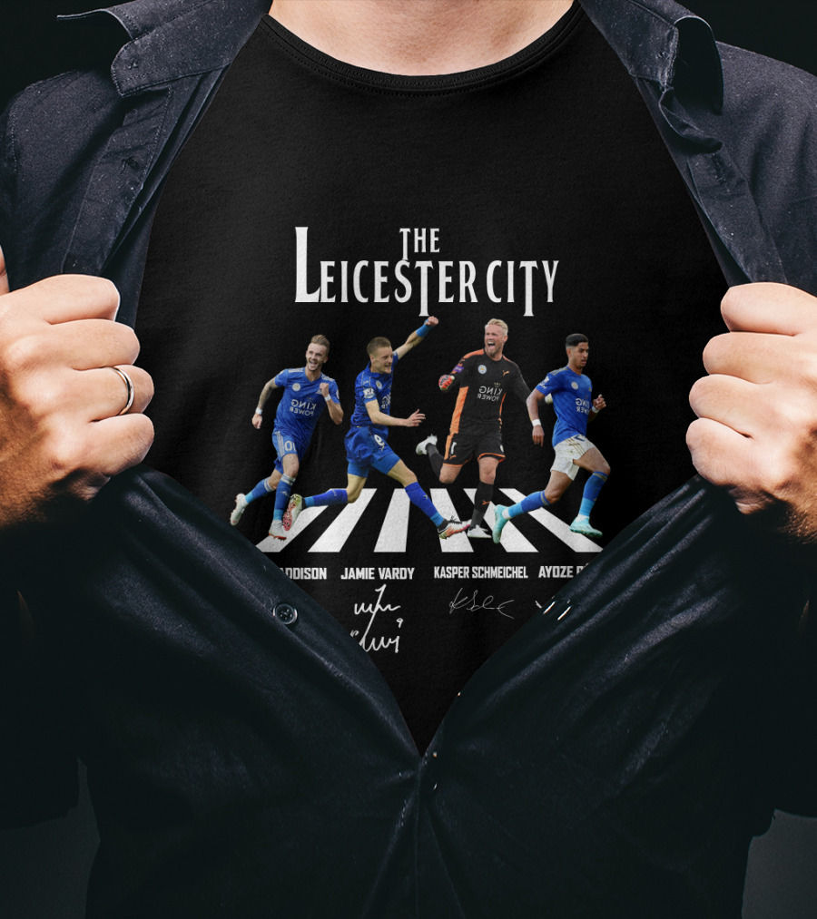 The Leicester City James Maddison Jamie Vardy Kasper Schmeichel Ayoze Pérez T-Shirt