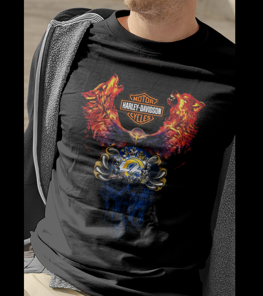 Harley Davidson Motor Cycles 121 Lar 75 T-Shirt