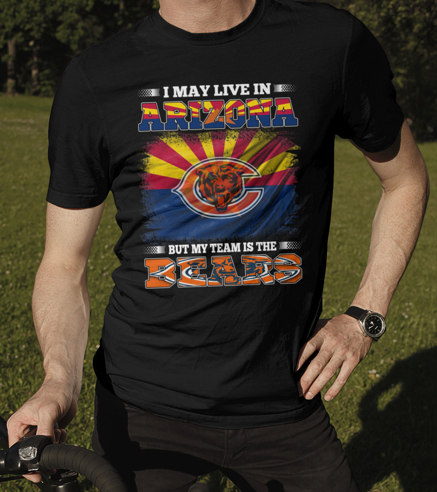 Arizona Pride With Chicago Bears Team Loyalty T-Shirt