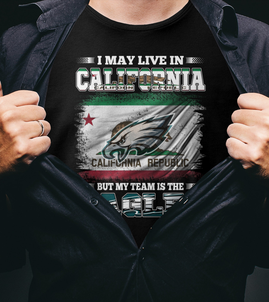 California Republic Loyal Fan Of Eagles T-Shirt