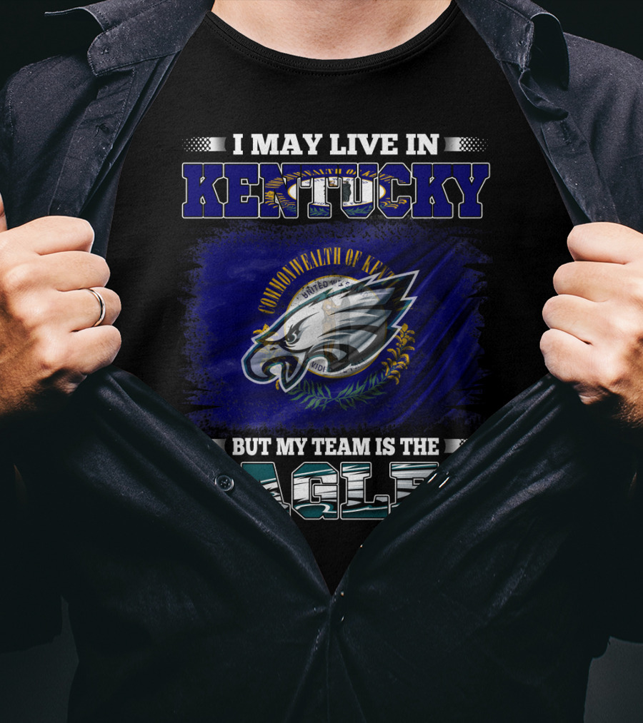 Kentucky Pride Philadelphia Eagles Fan Loyalty T-Shirt