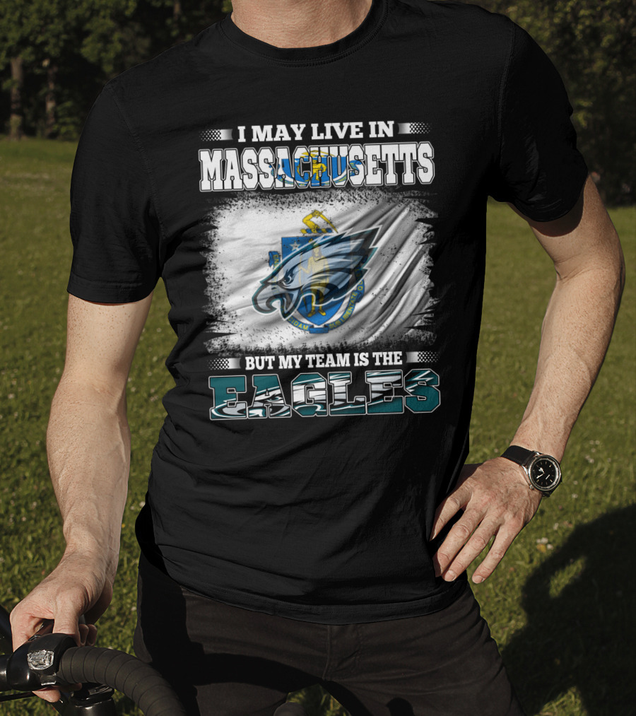Massachusetts Roots Philadelphia Eagles T-Shirt