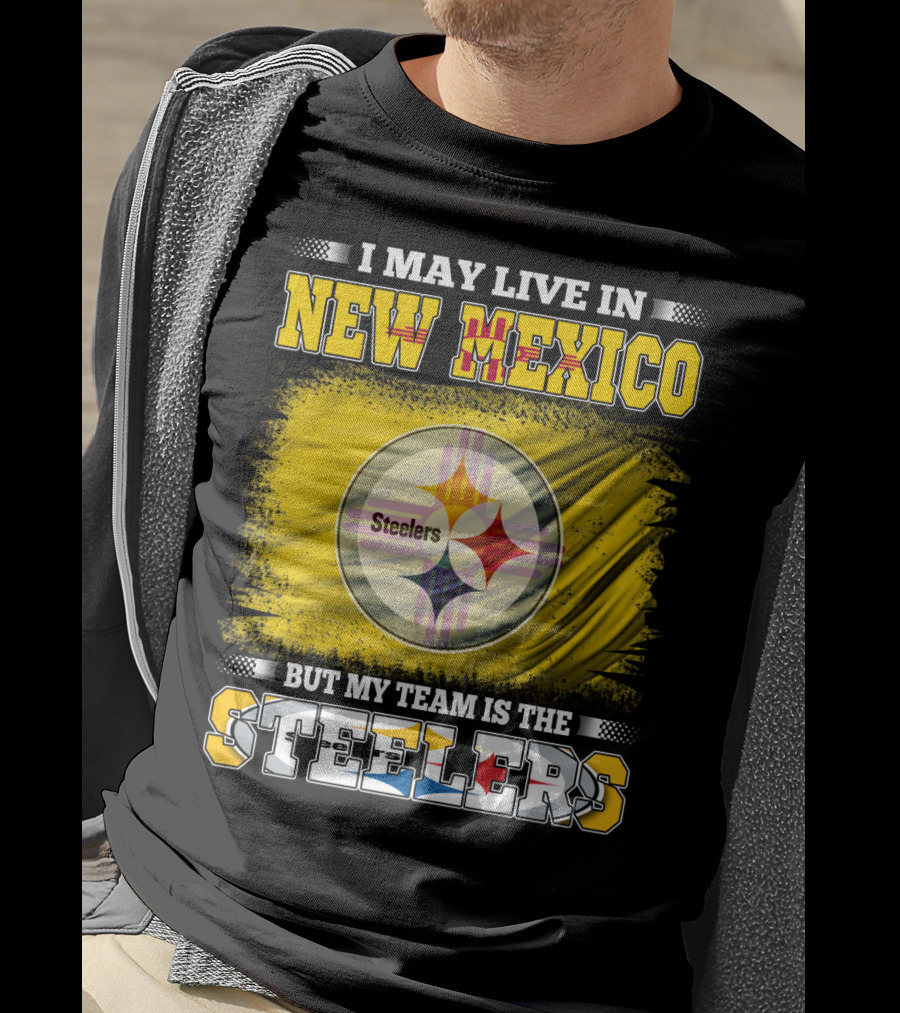 New Mexico Fan Of The Steelers Team T-Shirt