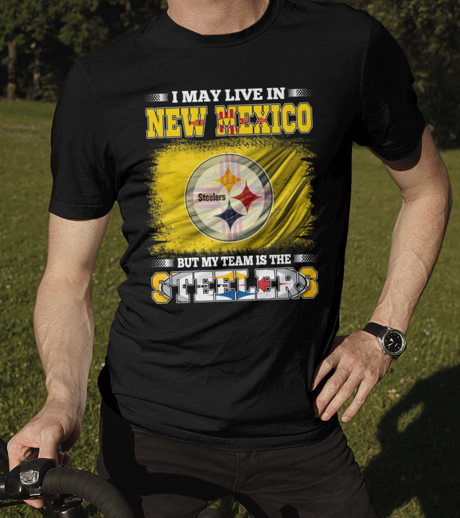 New Mexico Fan Of The Steelers Team T-Shirt