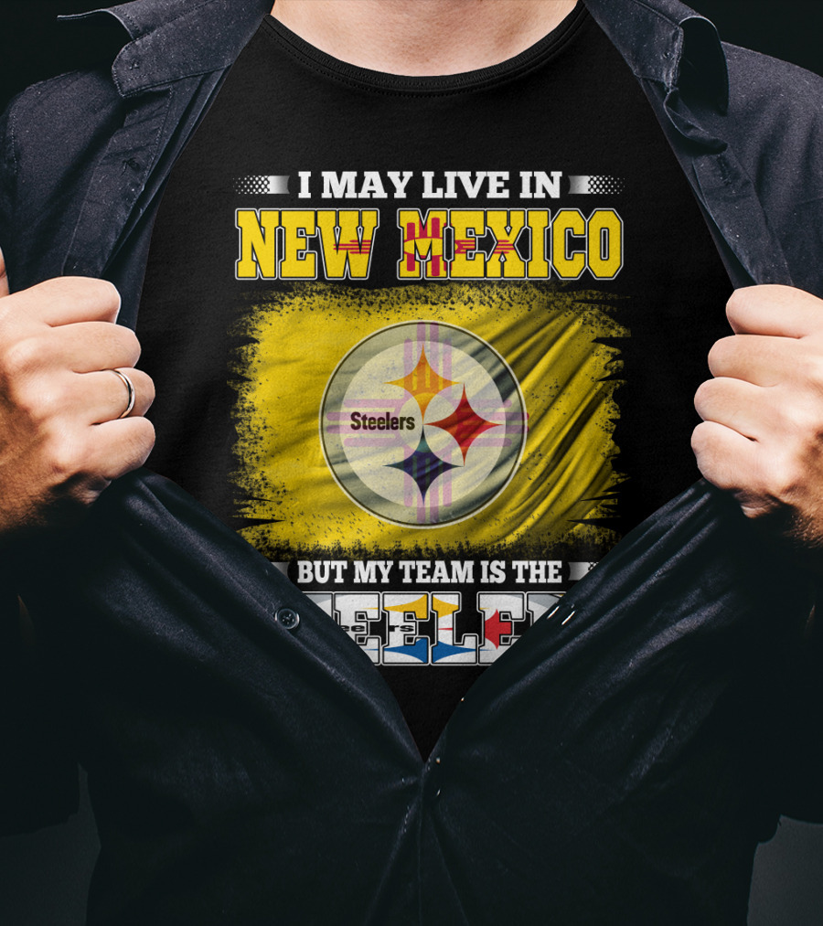 New Mexico Fan Of The Steelers Team T-Shirt