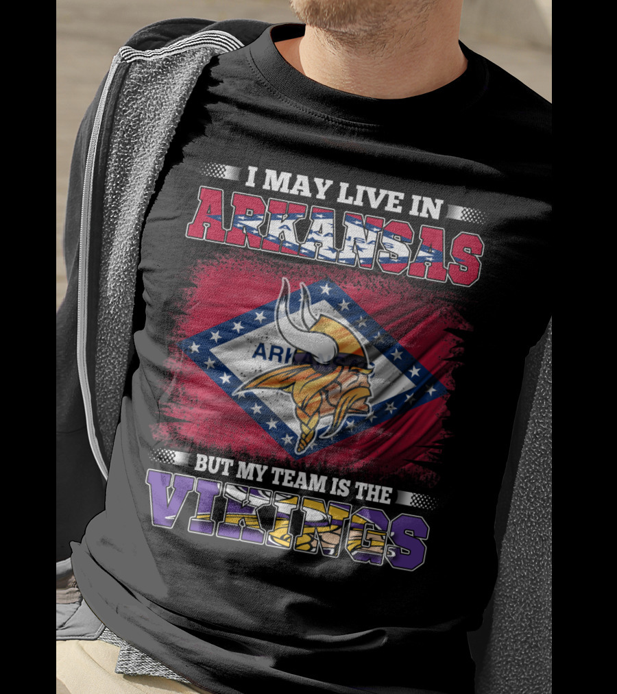 Arkansas Loyalty With Viking Pride Football Fan T-Shirt