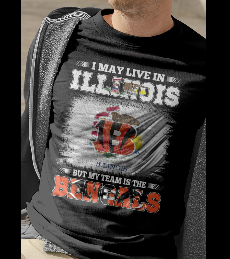 Illinois Pride And Loyalty To The Bengals Team T-Shirt