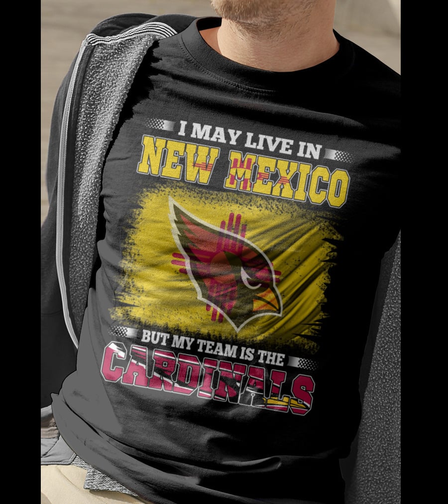 New Mexico Fan With Loyalty To Cardinals Team T-Shirt
