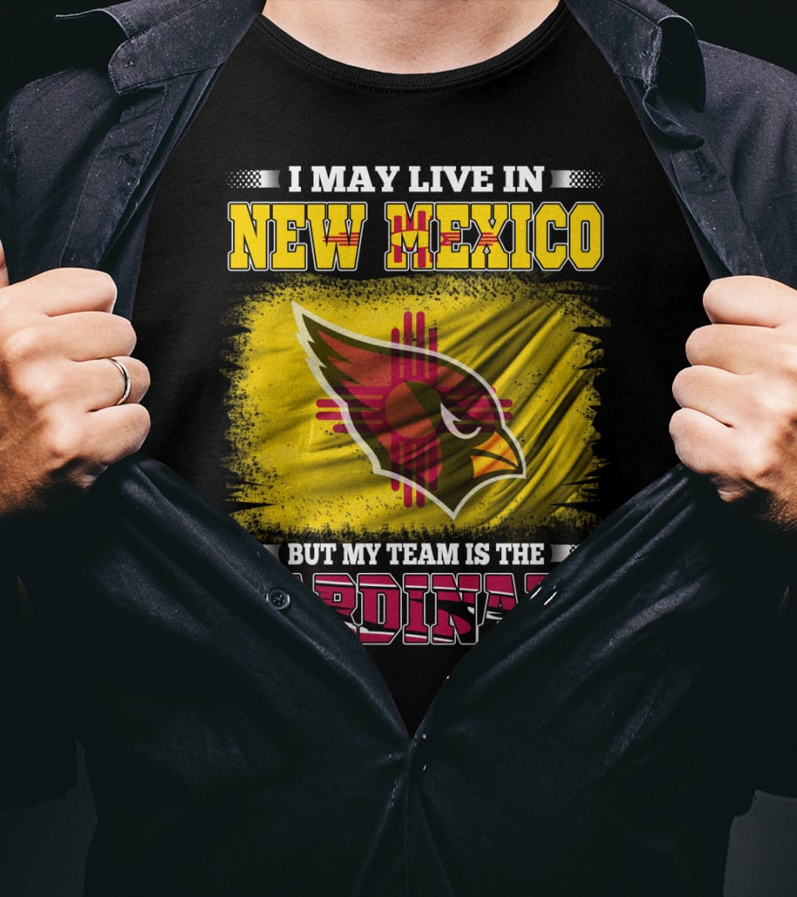 New Mexico Fan With Loyalty To Cardinals Team T-Shirt