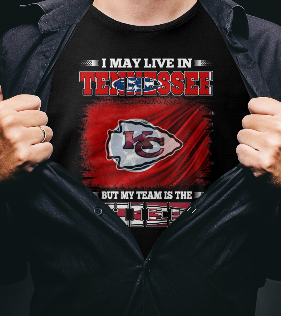 Tennessee Fan With Kansas City Chiefs Loyalty T-Shirt