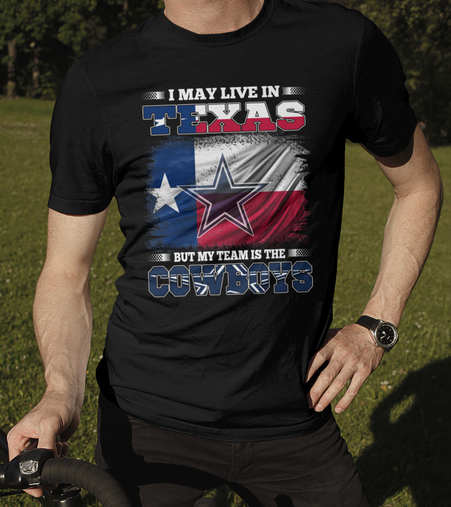 Texas Pride With Dallas Cowboys Star Fans T-Shirt
