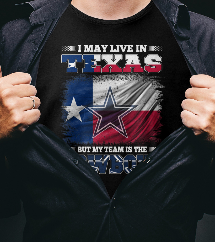 Texas Pride With Dallas Cowboys Star Fans T-Shirt