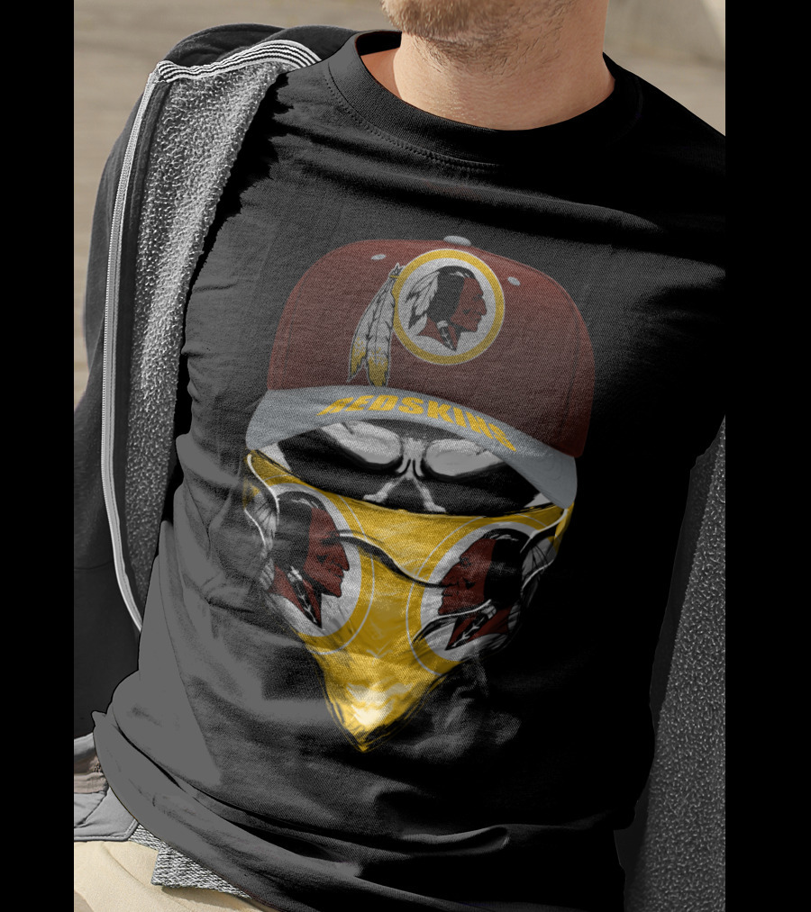 Redskins Washington Logo Feather Tribal T-Shirt