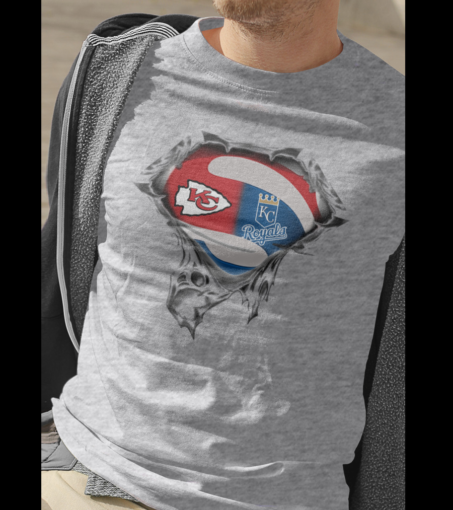 Kansas City Chiefs And Royals Super Combo 3D T-Shirt