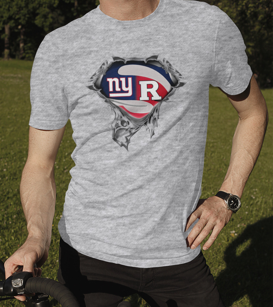 New York Giants Scarlet Knights Crossover T-Shirt