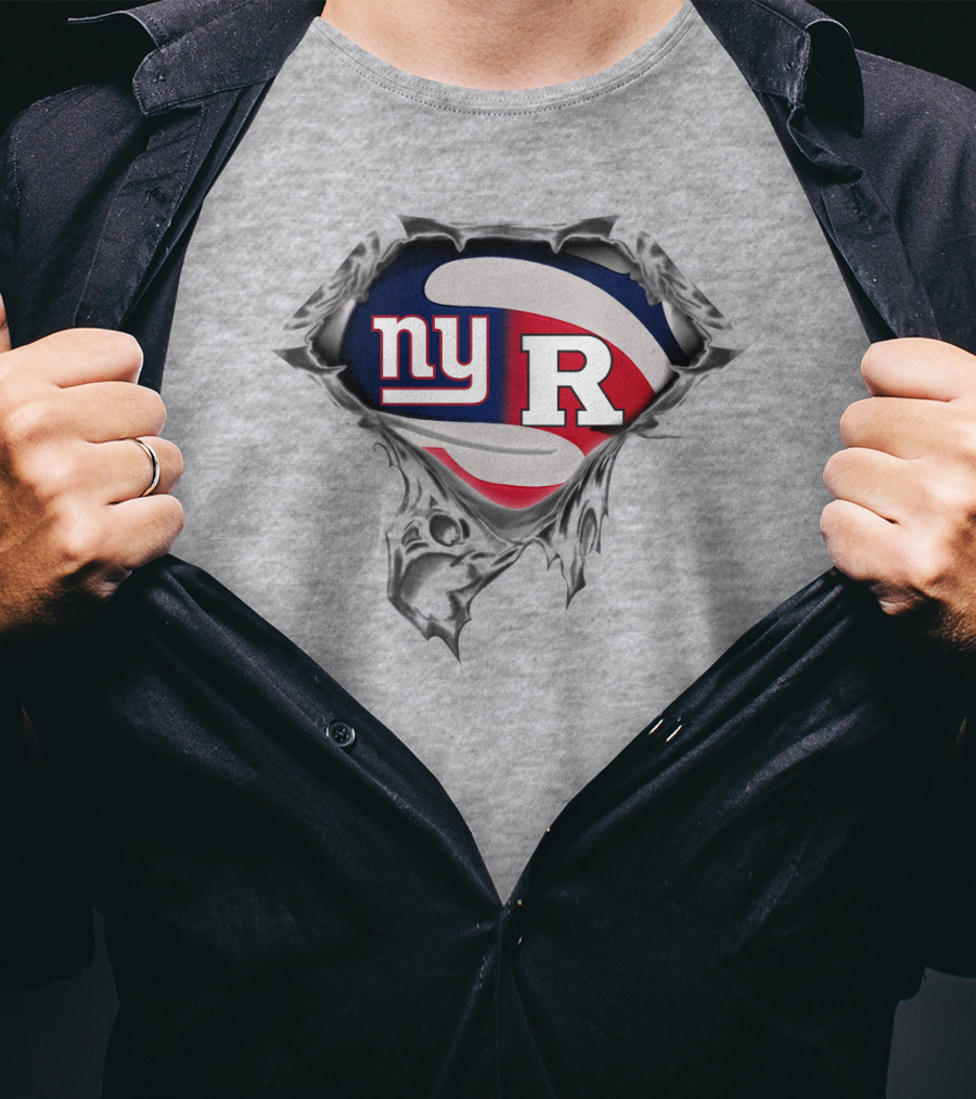 New York Giants Scarlet Knights Crossover T-Shirt