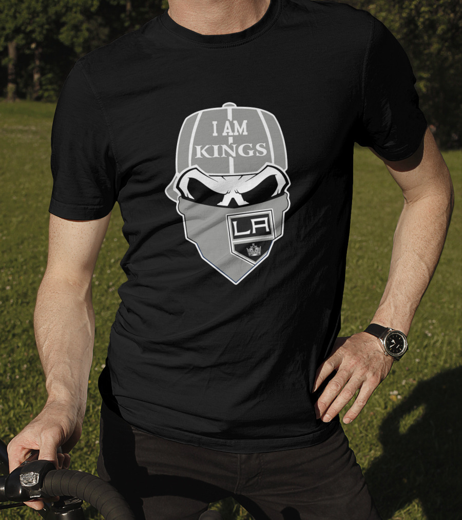 I Am Kings La Skull Los Angeles Kings T-Shirt