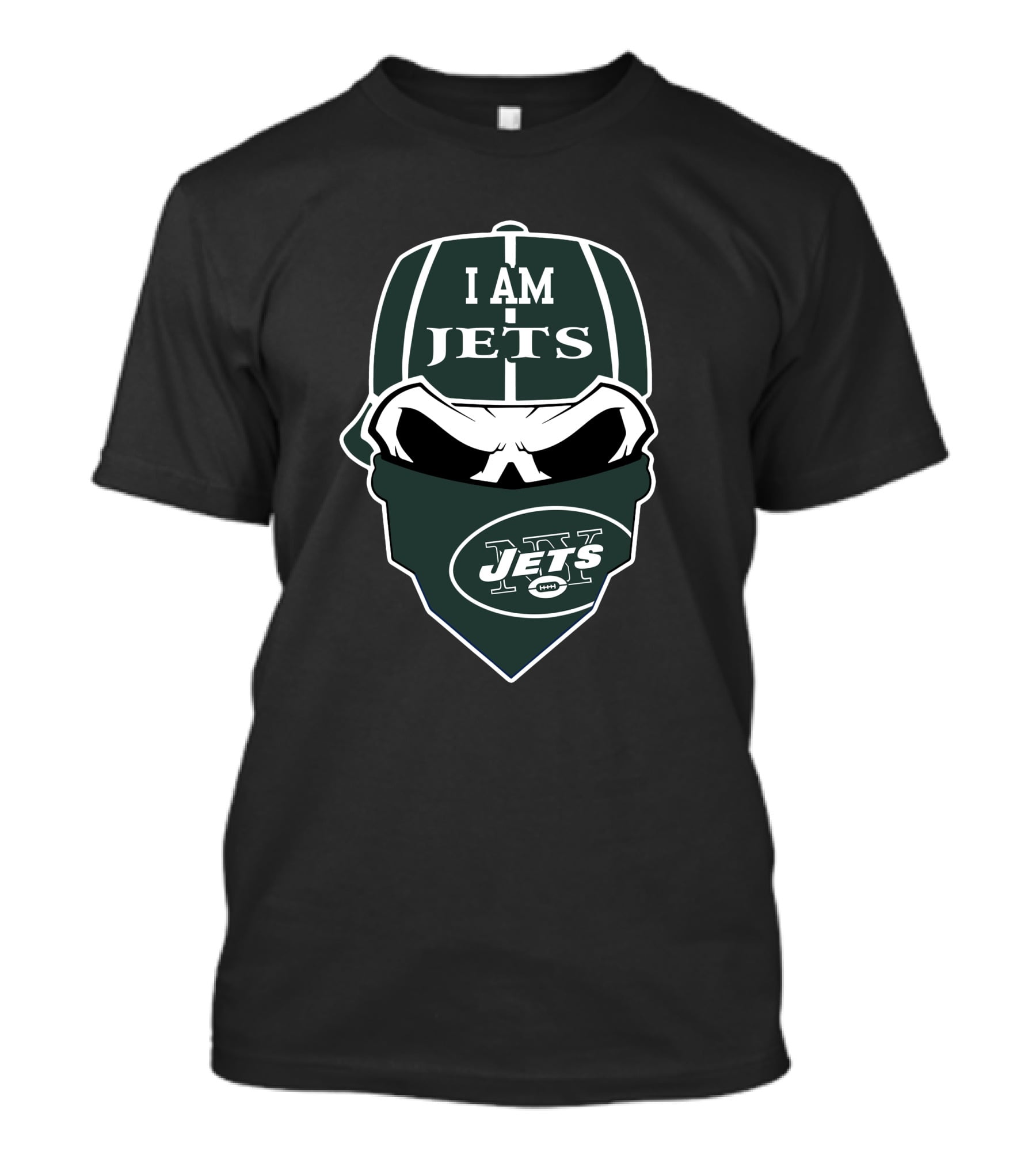 I Am Jets Skull New York Jets T-Shirt