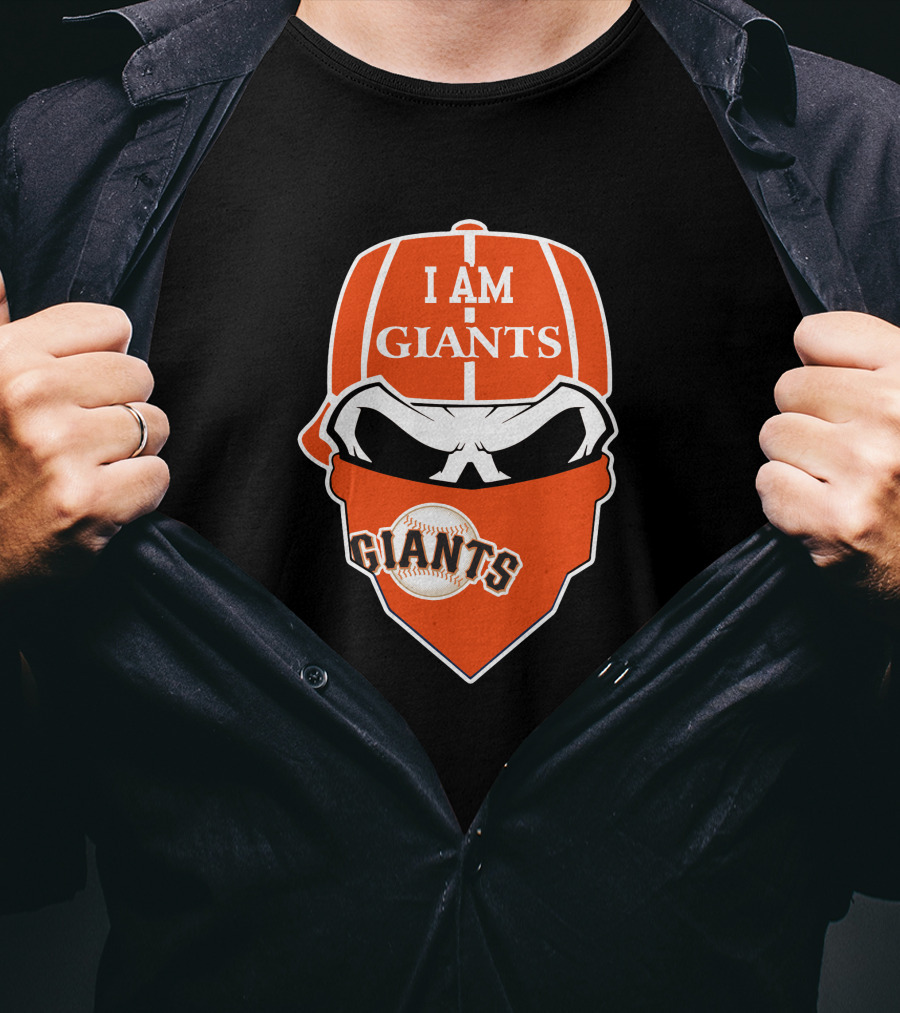 San Francisco Giants Skull I Am Giants T-Shirt