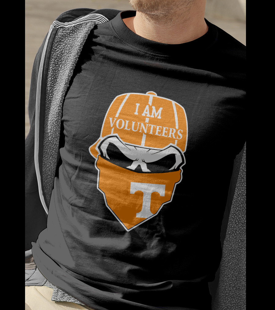 Tennessee Volunteers Skull I Am Volunteers T T-Shirt