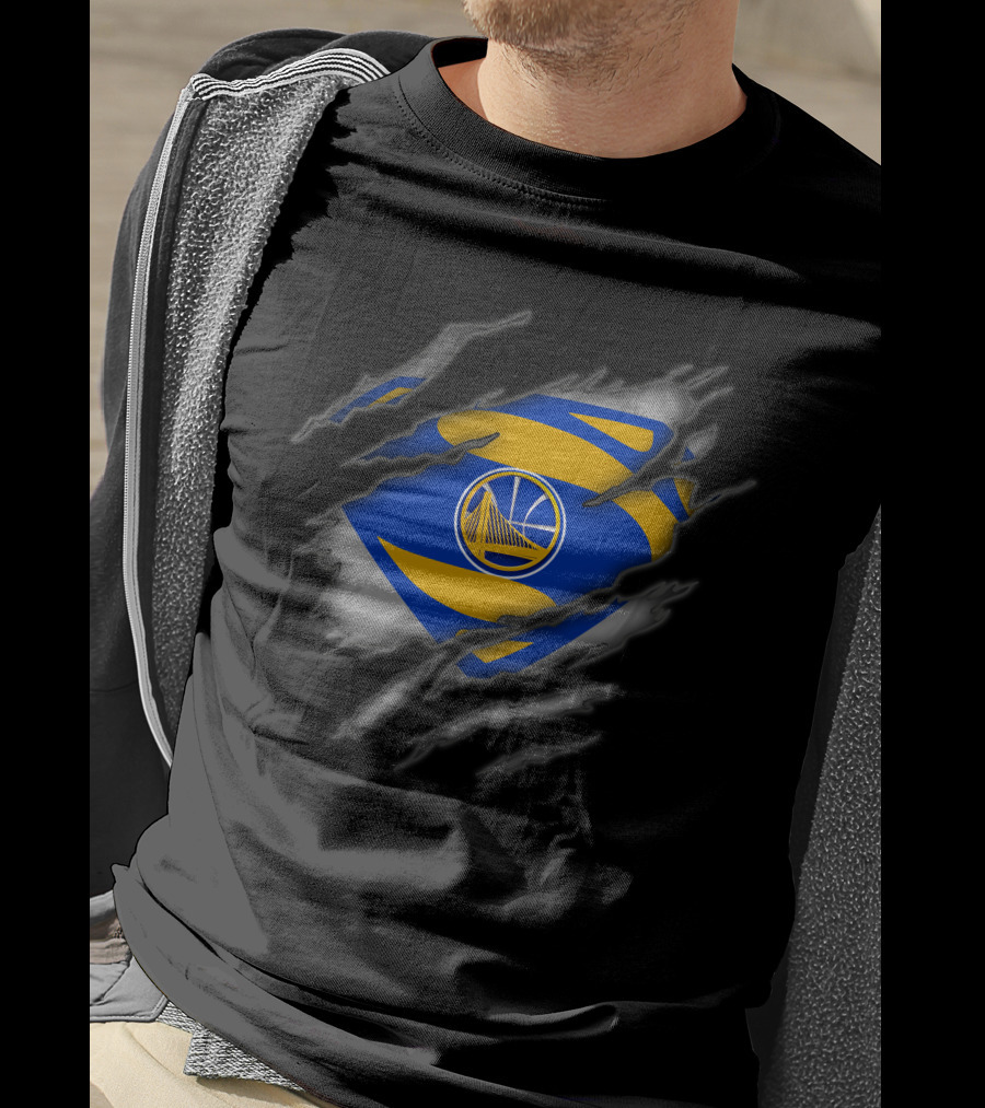 Golden State Warriors Iconic Superman T-Shirt