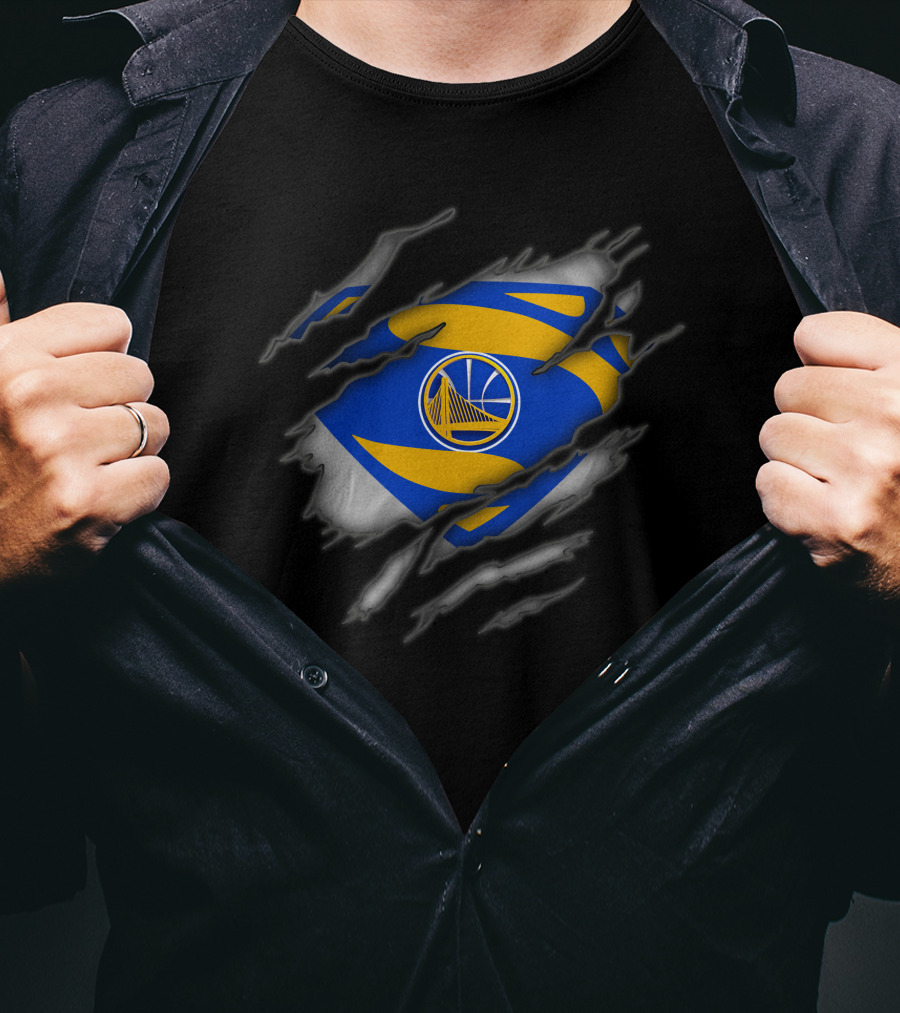 Golden State Warriors Iconic Superman T-Shirt