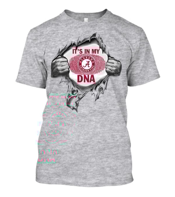 It's In My Alabama Crimson Tide Dna T-Shirt