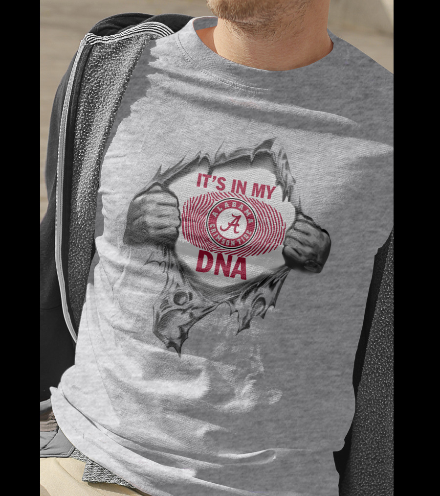 It's In My Alabama Crimson Tide Dna T-Shirt