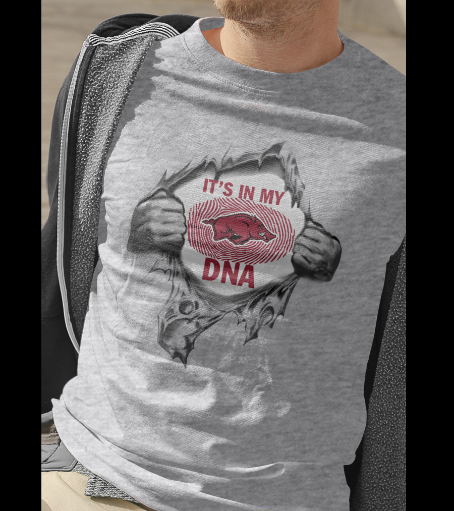 It's In My Dna Arkansas Razorbacks T-Shirt