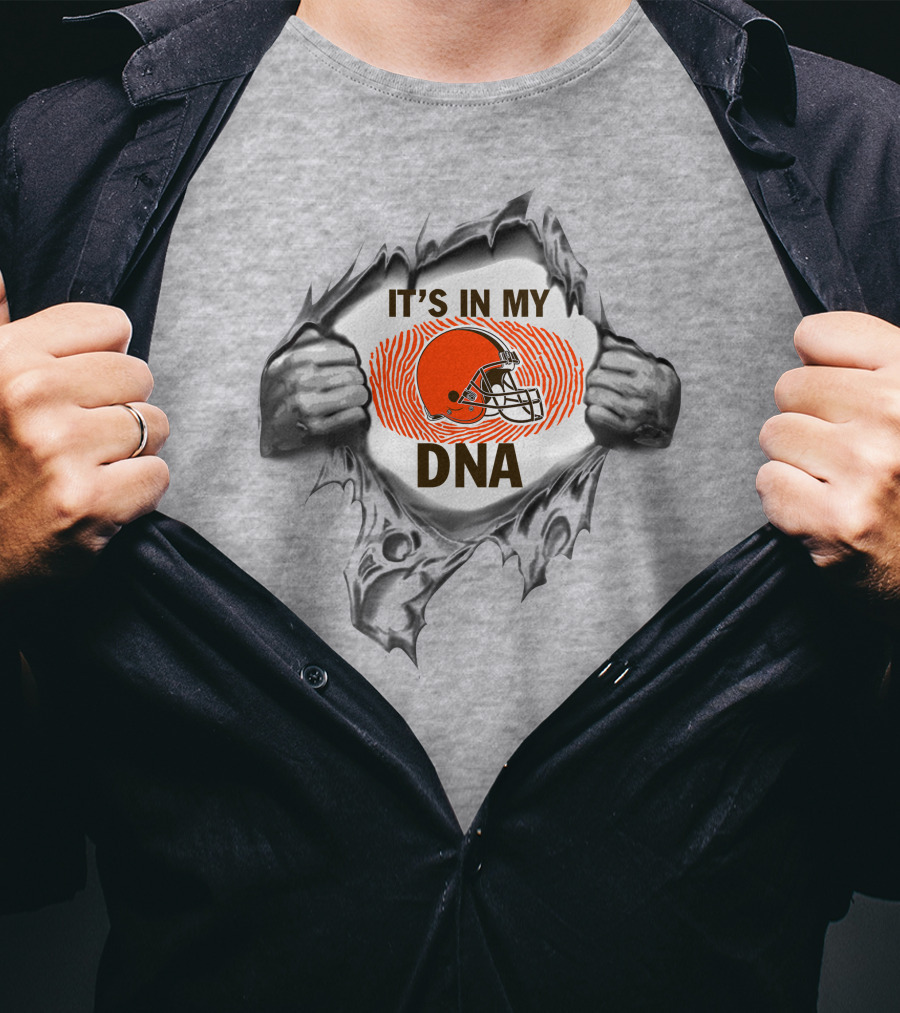 It's In My Cleveland Browns Dna T-Shirt