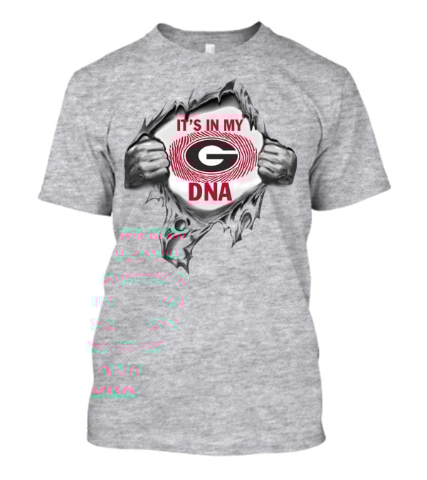 It's In My Dna Georgia Bulldogs T-Shirt