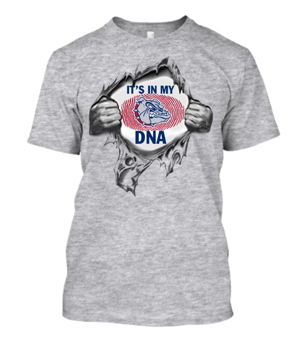 It's In My Dna Gonzaga Bulldogs T-Shirt