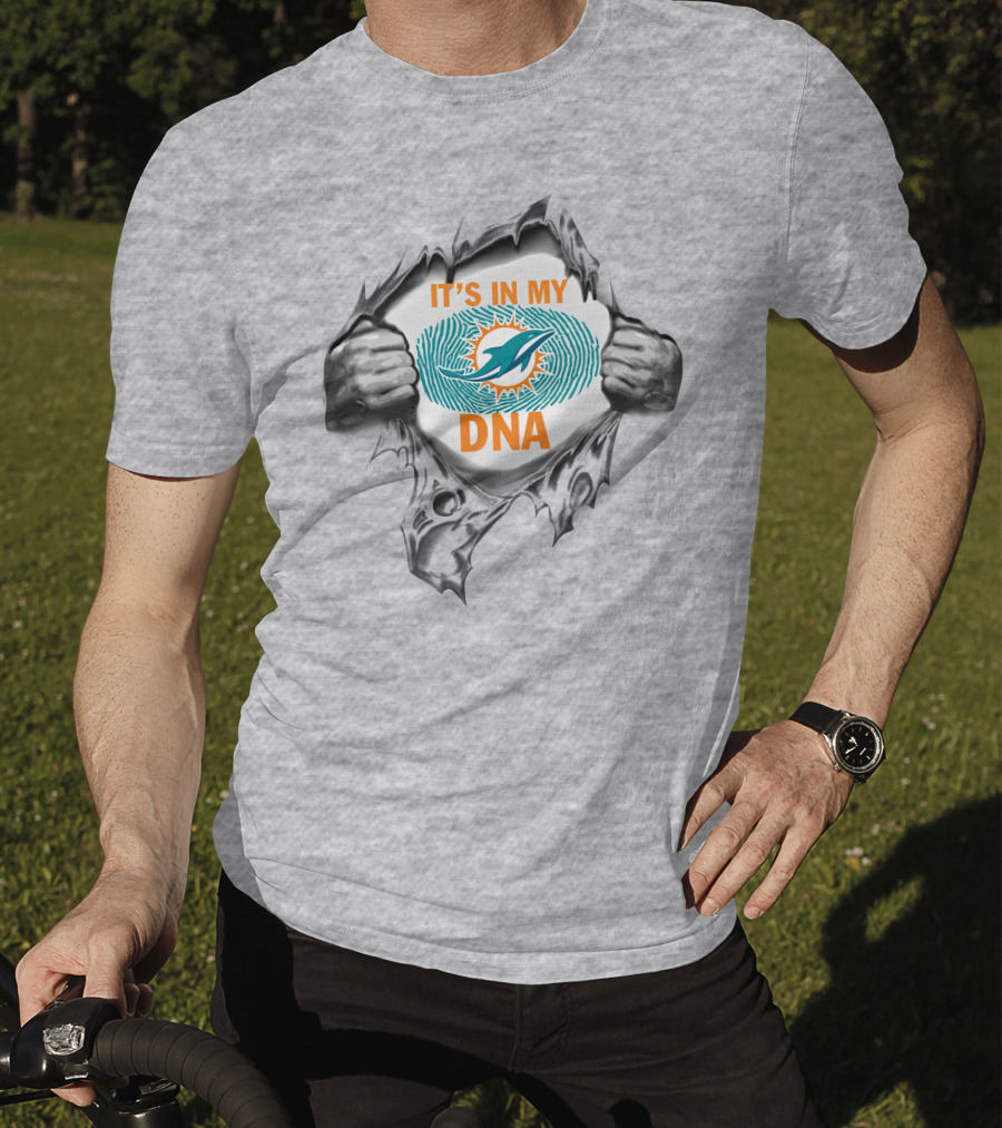 Miami Dolphins It's In My Dna T-Shirt