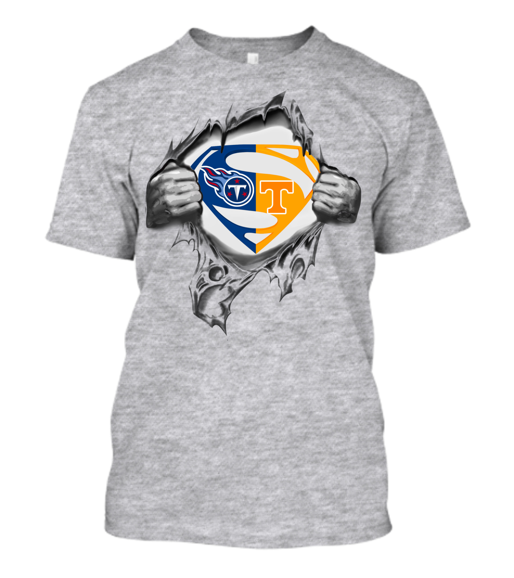 Tennessee Titans Volunteers Superman T-Shirt