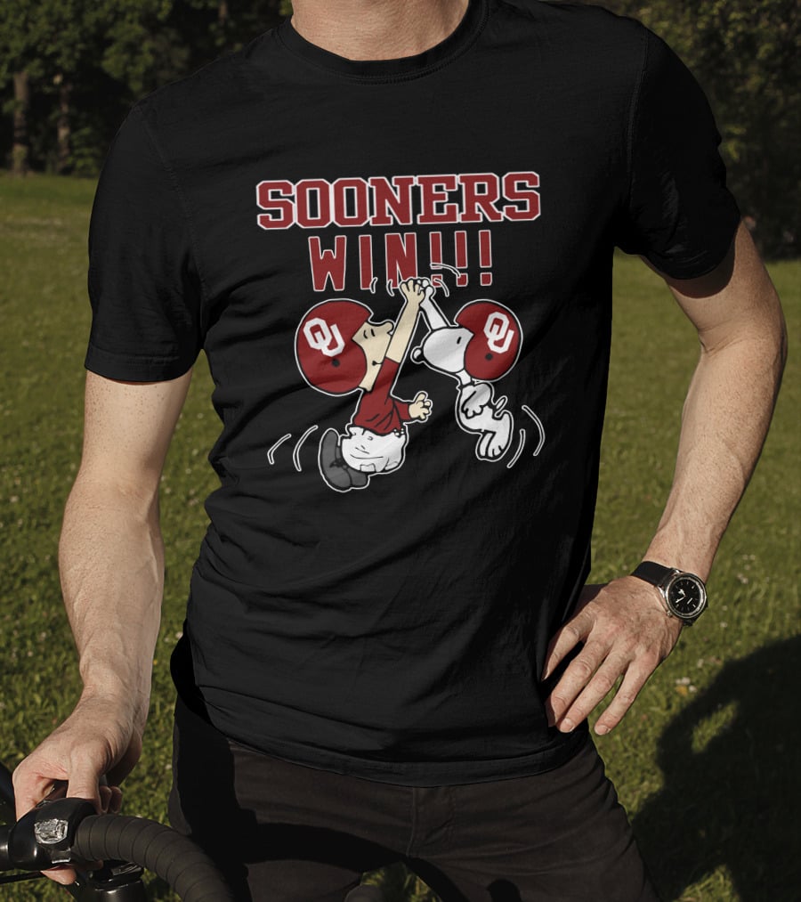 Sooners Win Ou Team Celebration T-Shirt
