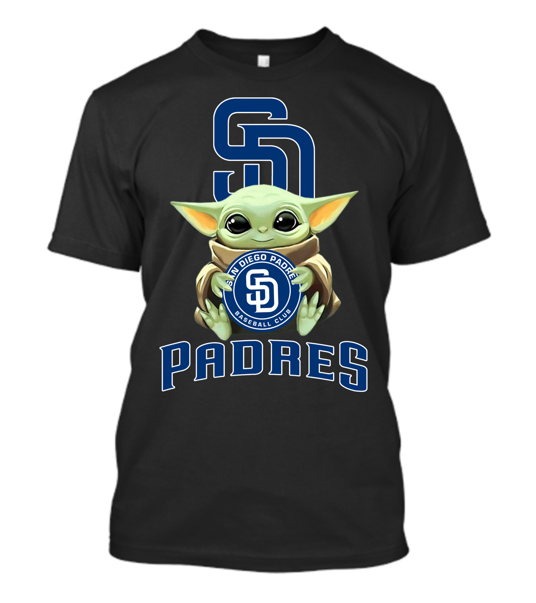 San Diego Padres Baby Yoda Baseball Club T-Shirt