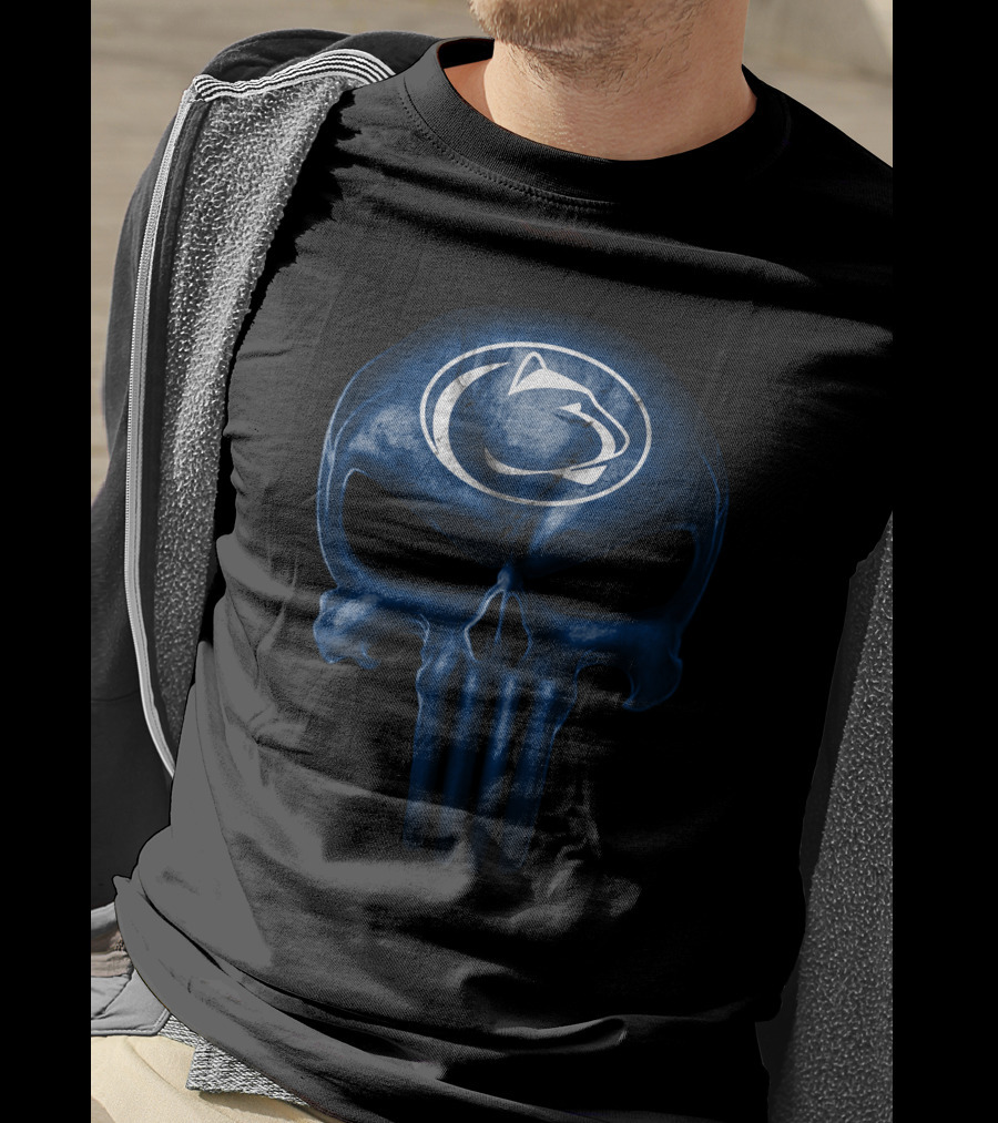 Penn State Nittany Lions Skull Emblem T-Shirt