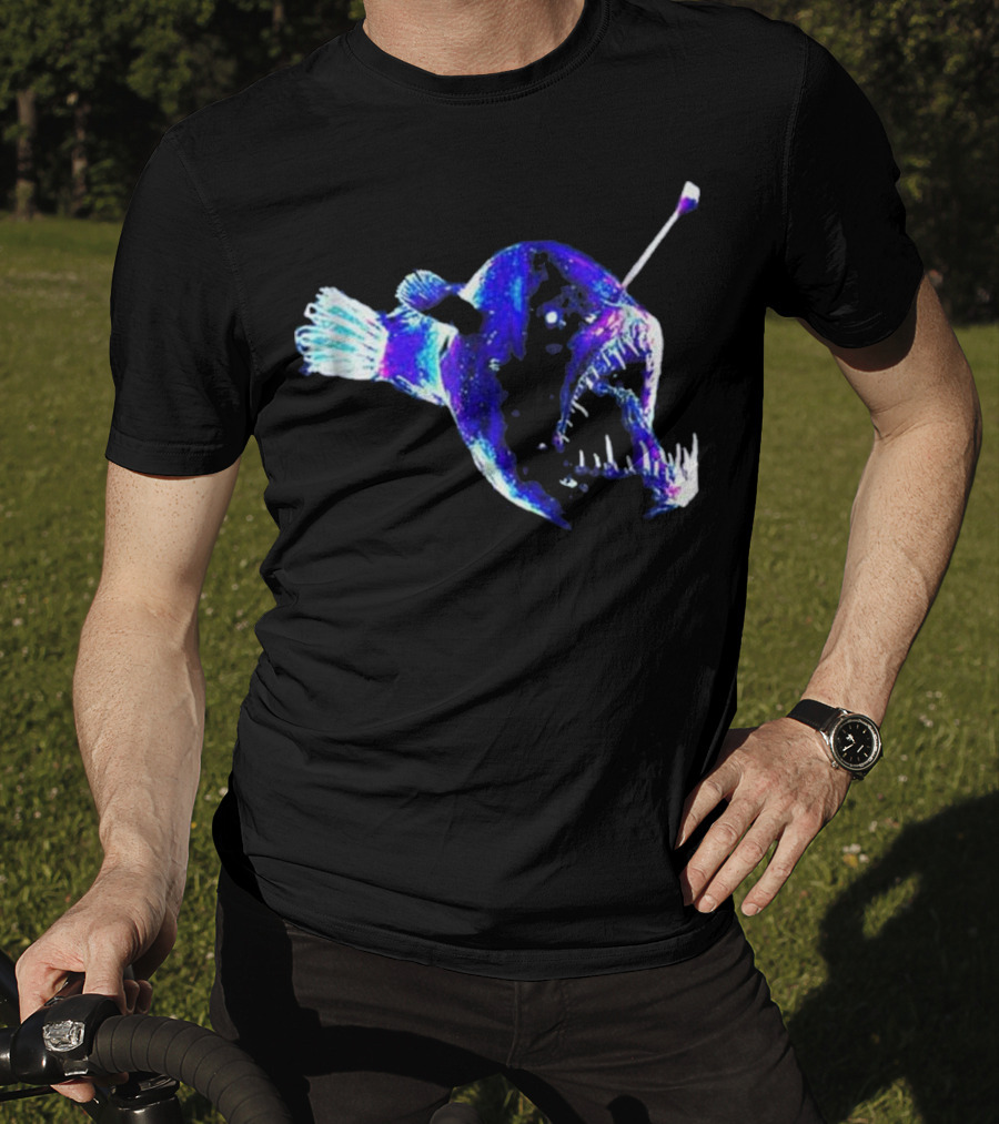 Angler Fish Night Glow Deep Sea Creature T-Shirt